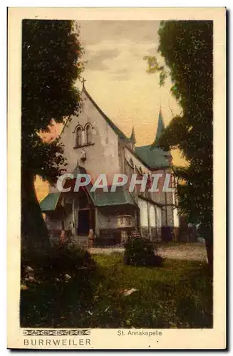 Ansichtskarte AK Burrweiler St Annakapelle