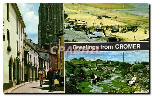 Cartes postales Greetings From Cromer