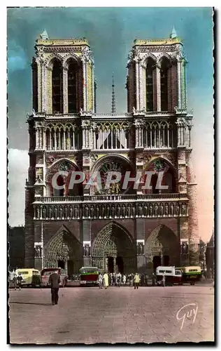 Cartes postales Guy Paris Et ses Merveilles Cathedrale Notre Dame