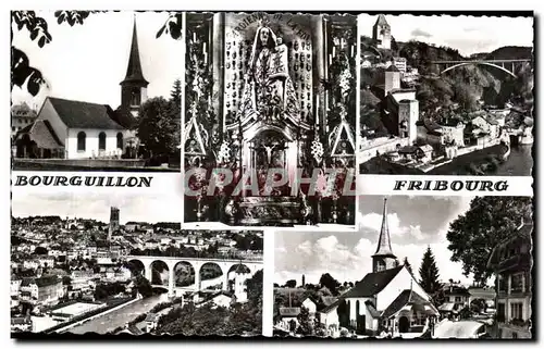 Cartes postales Bourguillon Fribourg