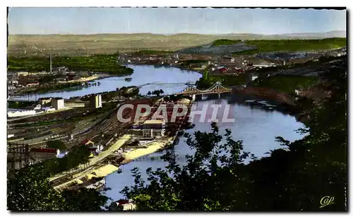 Cartes postales Lyon Confluent du Rhone et de la Saone