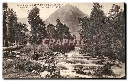 Cartes postales Route de Cauterets a Pierrefitte Le Gave Le Peguere