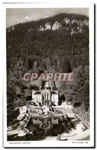 Cartes postales Konisschloss Linderhof