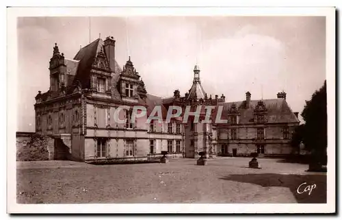 Cartes postales St Aignan Sur Cher Chateau Cour d&#39Honneur Partie Sud Est