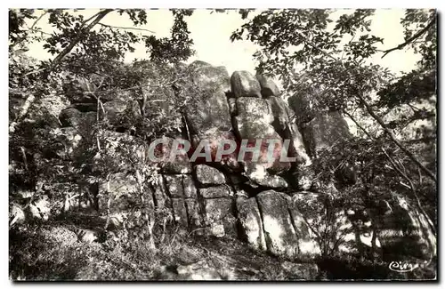 Cartes postales Quarre les Tombes (Yonne) La Roche des Fees