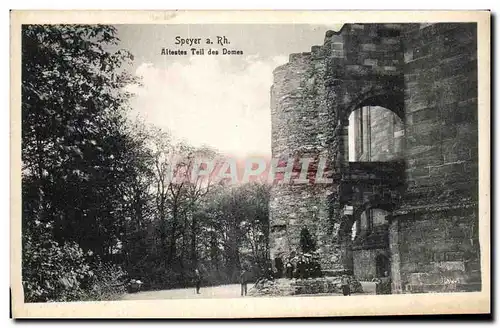 Cartes postales Speyer Altestes Teil des Domes