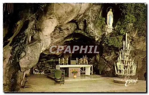Cartes postales Lourdes La Grotte Miraculeuse The Miraculous Grotte La Grotta Miracolosa