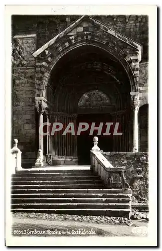 Ansichtskarte AK Embrun Porche de la Cathedrale