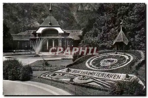 Cartes postales Interlaken Kursaal Blumenuhr Suisse