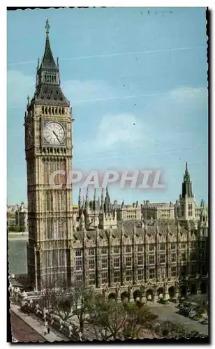 Ansichtskarte AK Big Ben Westminster London The Clock Tower Londres