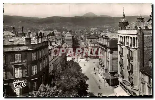 Cartes postales L&#39Auvergne Clermont Ferrand Perspective sur la Place de Jaude