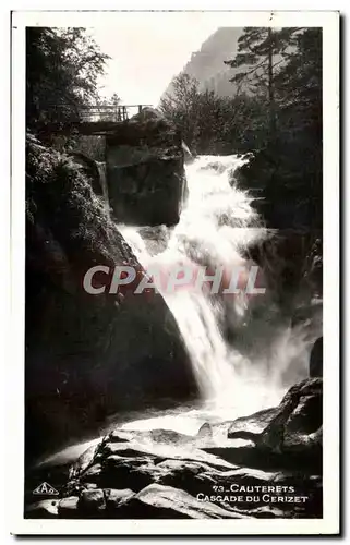 Cartes postales Cauterets Cascade Du Cerizet