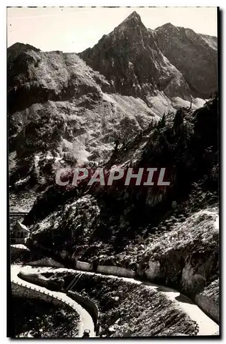 Cartes postales Vallee d&#39Aure les lacets capdelong et le Pic Mechant