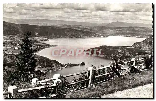 Ansichtskarte AK Lac d&#39Annecy Le lac vu du Col de la forclaz