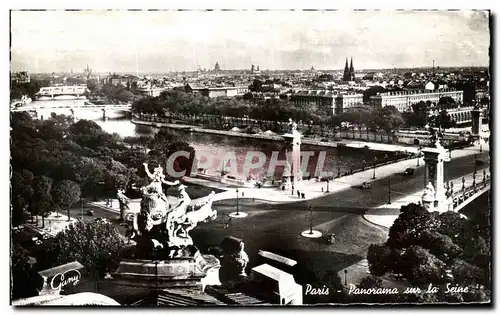 Ansichtskarte AK Paris panoroma sur la seine