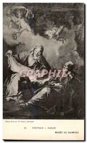 Ansichtskarte AK Tiepolo Nativite Musee de Quimper