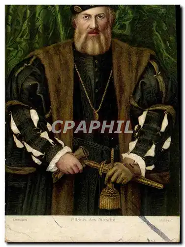 Cartes postales Dresden Bildnis des Morette Holbein