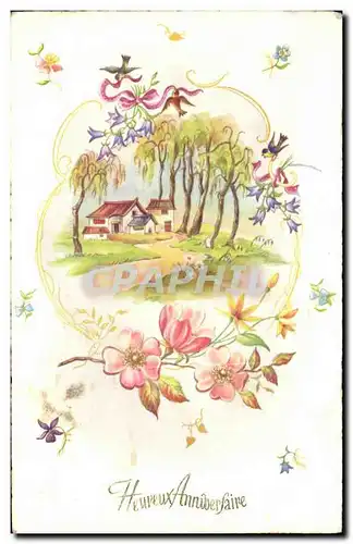 Cartes postales Fantaisie Heureux Annversaire