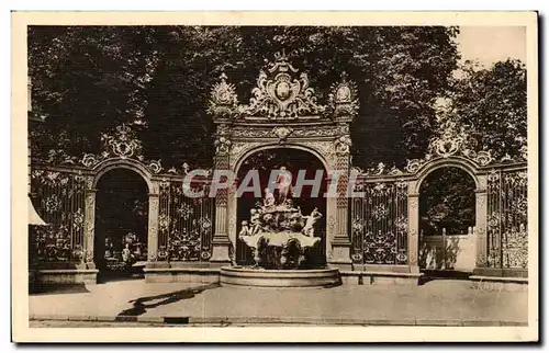 Ansichtskarte AK La Douce France Nancy Place Stanislas Le Bassin d&#39Amphitrite