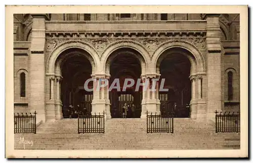 Cartes postales Les Petits Tableaux De Paris Basilique du Sacre de Montmartre