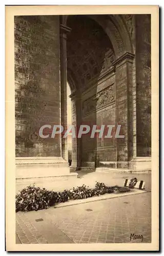 Cartes postales Les Petits Tableaux De Paris La Tombe du Soldat inconnu