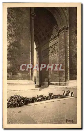 Ansichtskarte AK Les Petits Tableaux De Paris La Tombe du Soldat inconnu THe tomb of the Unknown Warrior