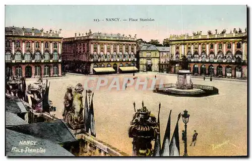 Cartes postales Nancy Place Stanislas