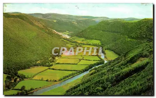 Ansichtskarte AK Rheidol Valley View Vale of Rheidol Railway