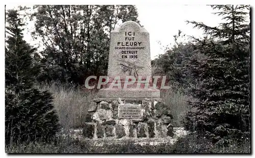 Ansichtskarte AK Verdun champs de bataille monument de fleury Douaumont Militaria