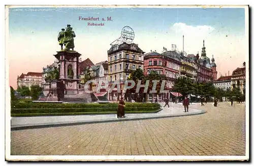 Cartes postales Frankfurt Rossmarkt