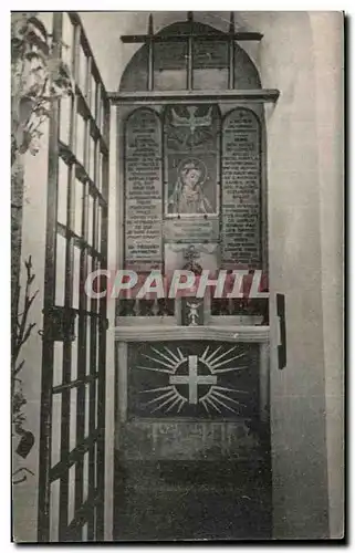 Cartes postales la tour de la madene l'autel de notre dame de grace monument de la conversion d'Adolphe Re