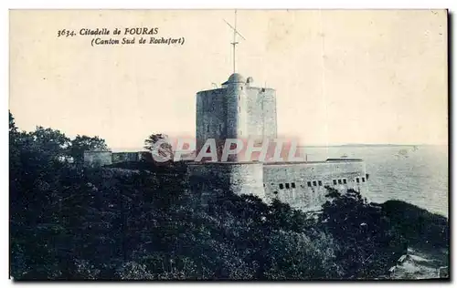 Cartes postales Citadelle de fouras cantom sud de rochefort