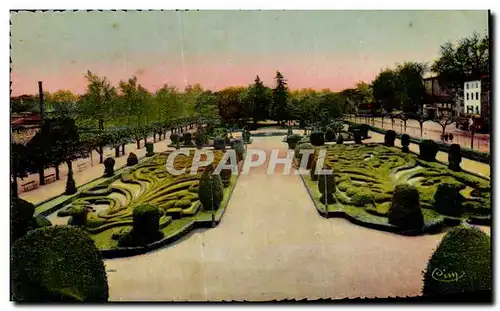 Ansichtskarte AK Castres Tarn Le Jardin De L&#34Eveche Dessine Par Le Notre