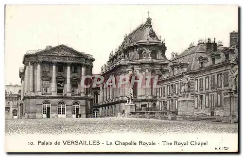 Cartes postales Palais De Versailles La Chapelle Royale The Royal Chapel