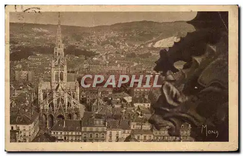 Ansichtskarte AK Les Petits Tableaux De Normandie Rouen La Ville Musee Eglise Saint Maclou