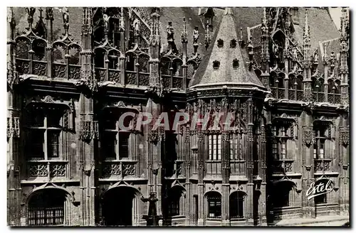 Cartes postales Rouen Palais De Justice Facade Sur La Cour