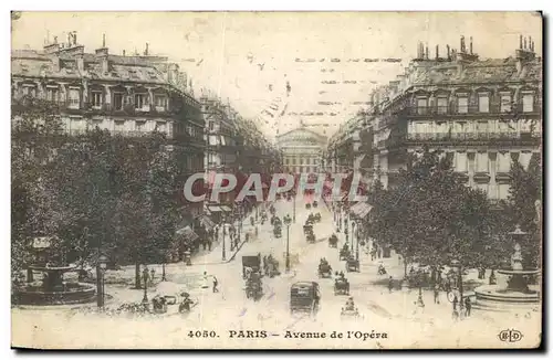 Cartes postales Paris Avenue De I Opeva