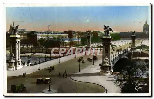 Ansichtskarte AK Paris Et Ses Merveilles Perspective sur le Pont Alexandre