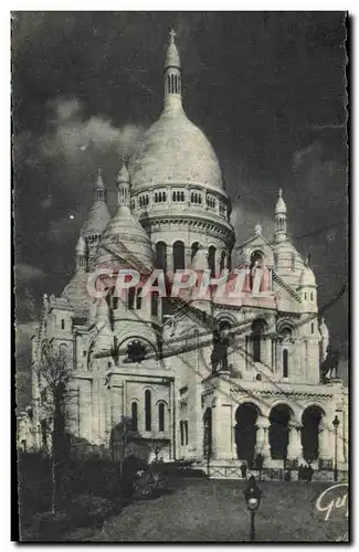 Cartes postales Paris Et Ses Merveilles Basilique Du Sacre Coeur De Montmabtre Et Le Funiculaire