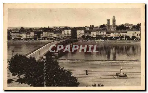 Ansichtskarte AK Macon Vue generale La Savoie Les Monts du Maconnais