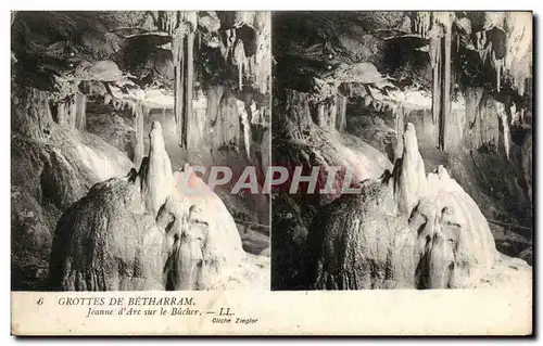 Ansichtskarte AK Grottes De Betharram Jeanne d&#39Arc sur le Bucher