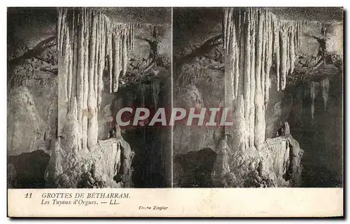 Cartes postales Grottes De Betharram Les tuyaux d&#39orgues