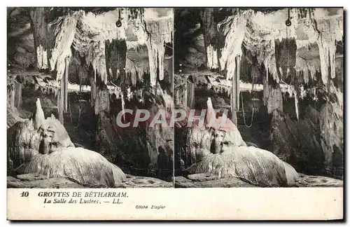 Cartes postales Grottes De Betharram La salle des lustres