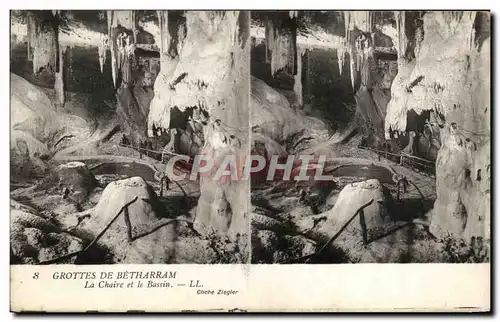 Cartes postales Grottes De Betharram La Chaire et le Bassin