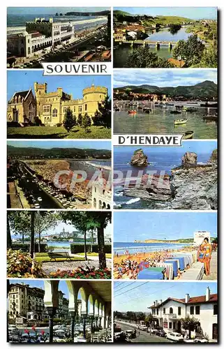 Cartes postales Souvenir D&#39Hendaye