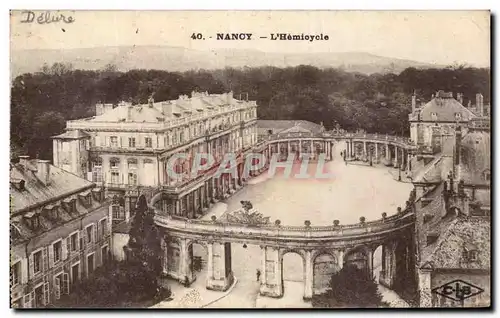 Cartes postales Nancy L&#39Hemicycle