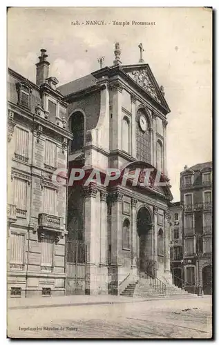 Cartes postales Nancy Temple Protestant