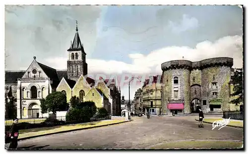 Cartes postales moderne Laval Porte Beucheresse et la cathedrale