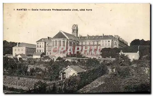 Cartes postales Nantes Ecole Nationale Professionnelle Livet cote Nord