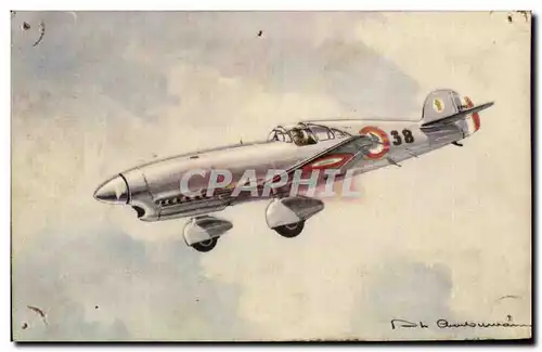 Cartes postales Caudron Cyclone Avion